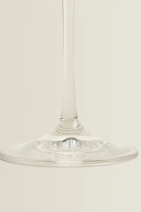 SMOOTH BOHEMIA CRYSTAL GLASS
