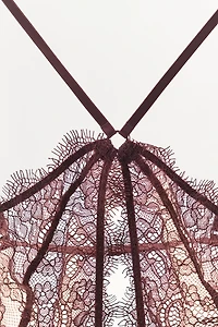 LACE HALTER BODYSUIT
