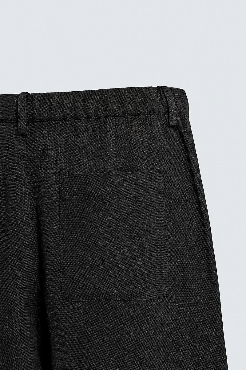 RELAXED FIT VISCOSE-HEMP PANTS