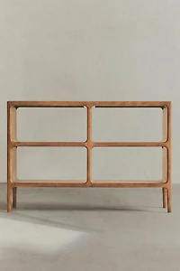 MEDIUM HONEY OAK SIDEBOARD
