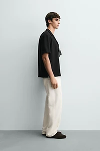 TEXTURED WEAVE SHIRT