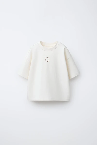 INTERLOCK TEXT T-SHIRT
