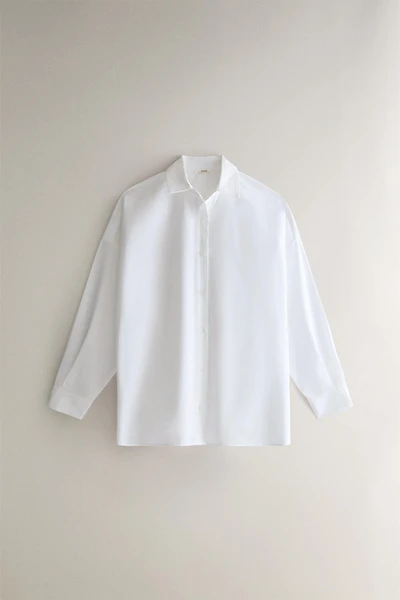 SOLID COTTON SHIRT