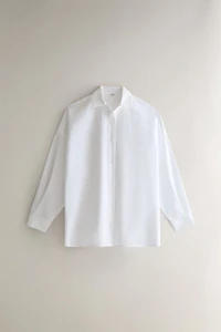 SOLID COTTON SHIRT