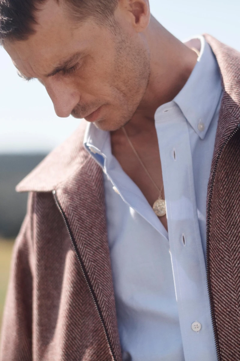 HERRINGBONE WOOL JACKET LIMITED EDITION