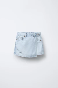 JUPE-SHORT EN JEAN