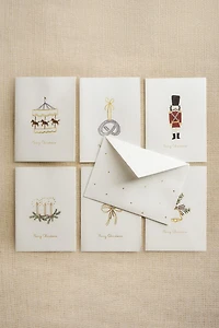 SET OF CHRISTMAS FIGURE POSTCARDS (SET OF 6)