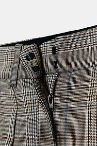 PLAID PLEATED PANTS ZW COLLECTION