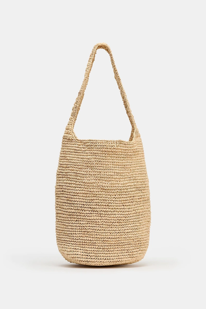 WOVEN SHOULDER BAGS