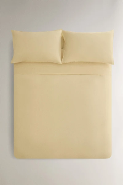 WASHED LINEN DUVET COVER (140 GSM)