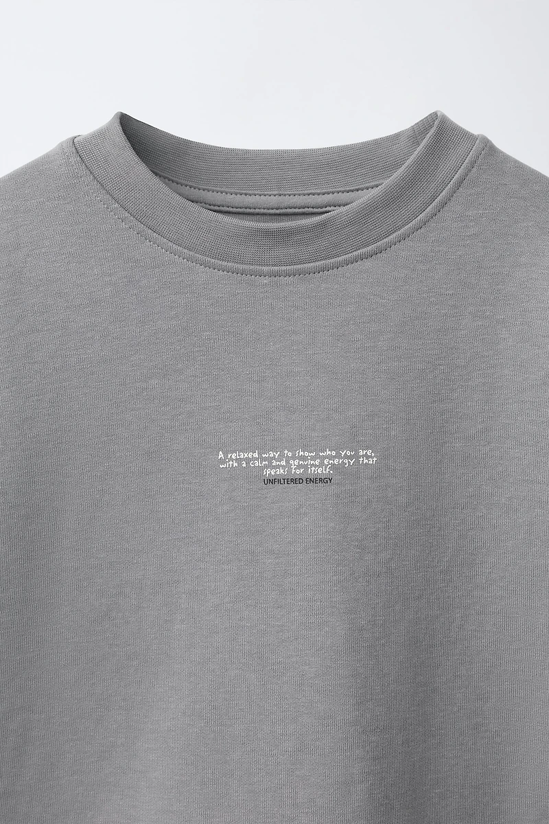 INTERLOCK T-SHIRT AND BERMUDA SET