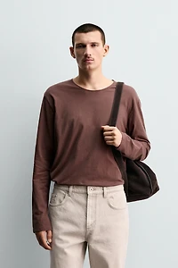 STRIPED JACQUARD T-SHIRT