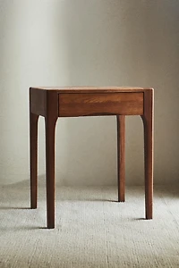 OAK NIGHTSTAND WITH DRAWER