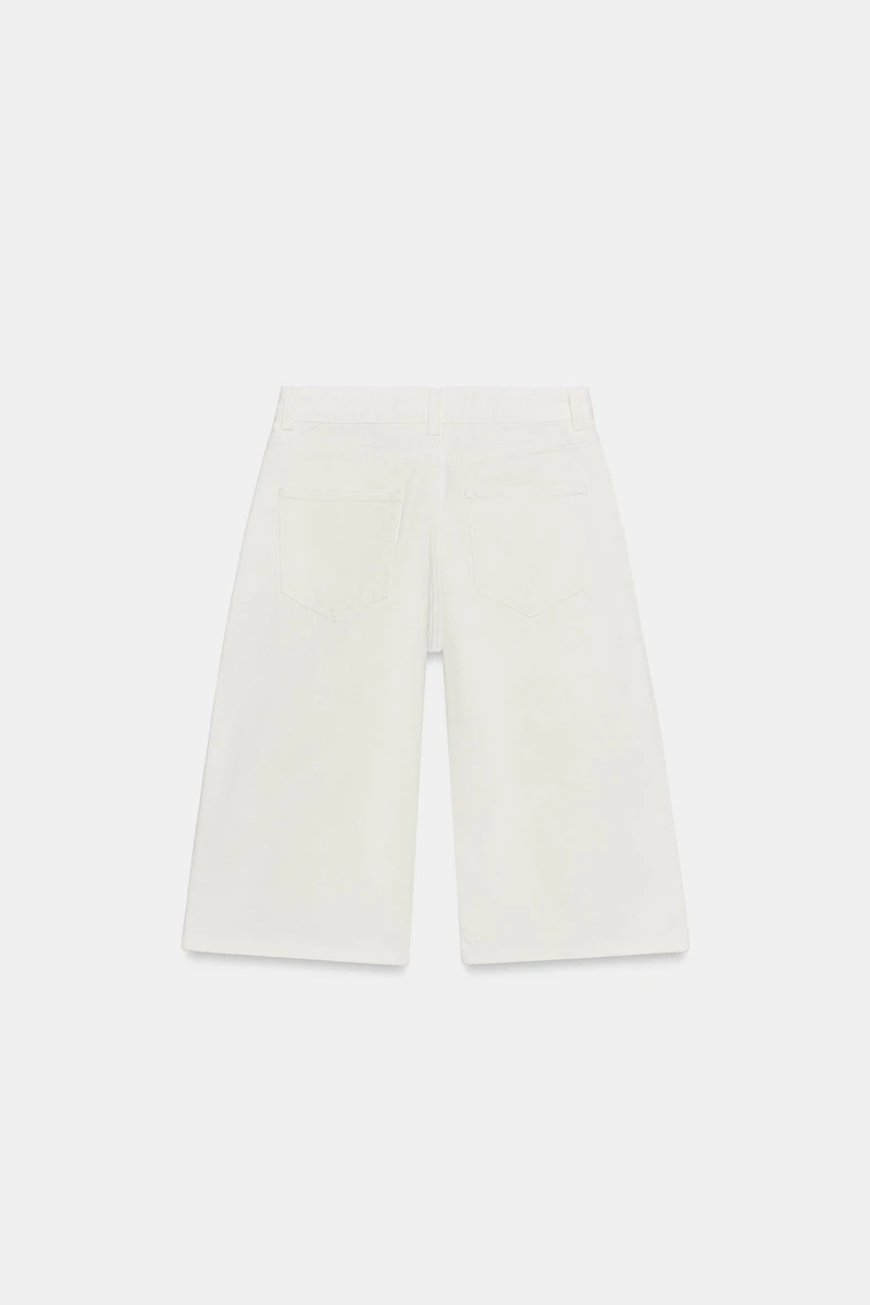 BERMUDA EN JEAN TAILLE MOYENNE ZW COLLECTION