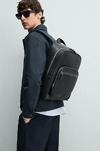 TEXTURED BACKPACK