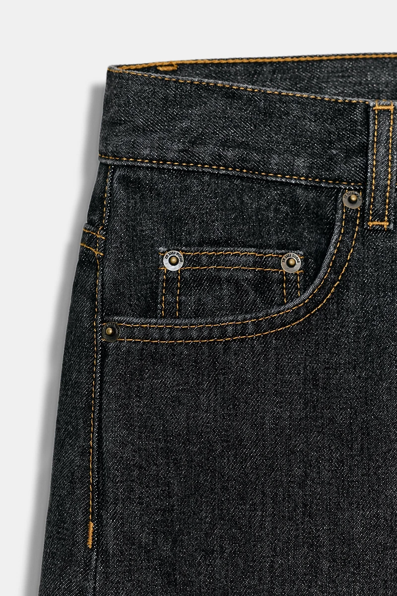 ZW COLLECTION MID-RISE BARREL JEANS