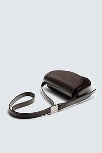 LEATHER CROSSBODY BAG