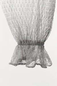 RUFFLED BLOOMER KNIT PANTS
