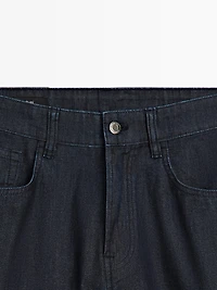 Denim tapered fit léger