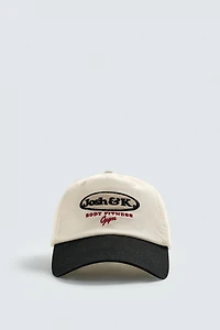 CONTRASTING PATCH CAP