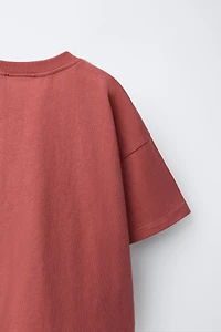 EMBROIDERED LION T-SHIRT