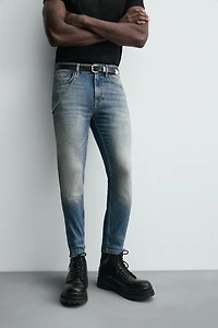 SKINNY CROPPED FIT JEANS