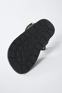 WIDE STRAP SANDALS