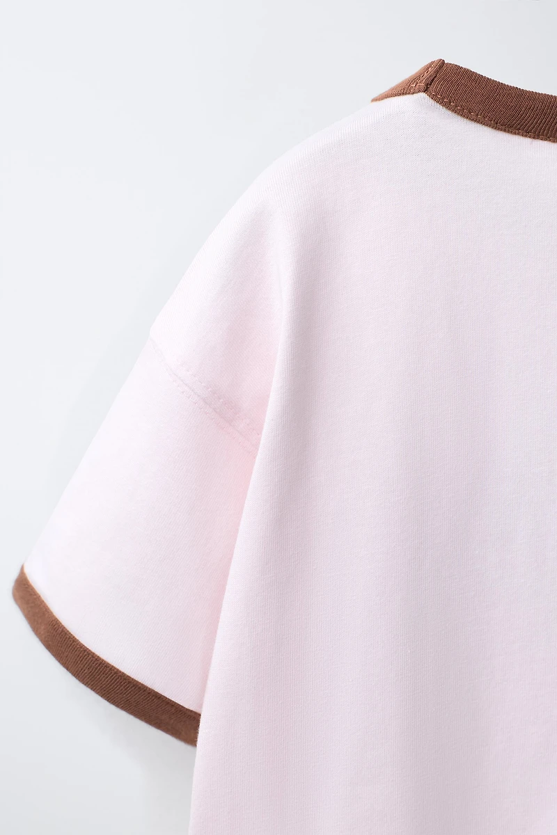 T-SHIRT BRODÉ TIGRE SISSEL EDELBO X ZARA KIDS