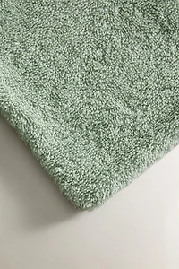 COTTON TERRY BATH MITT