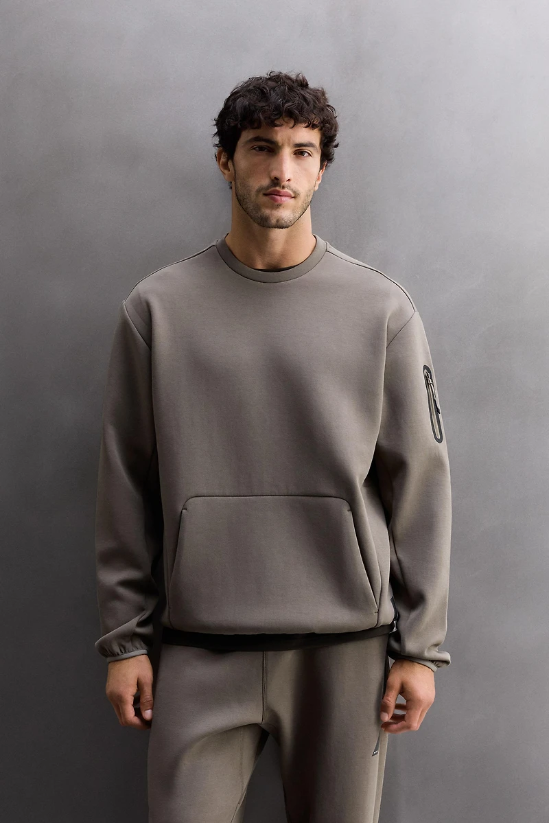 SWEAT TECHNIQUE COL ROND