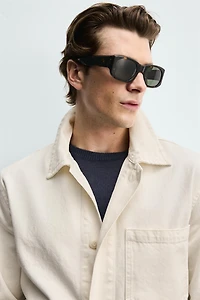BLOUSON COUPE DÉCONTRACTÉE POCHES