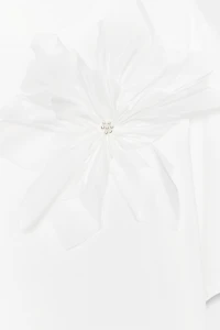 VOLUMINOUS FLOWER T-SHIRT