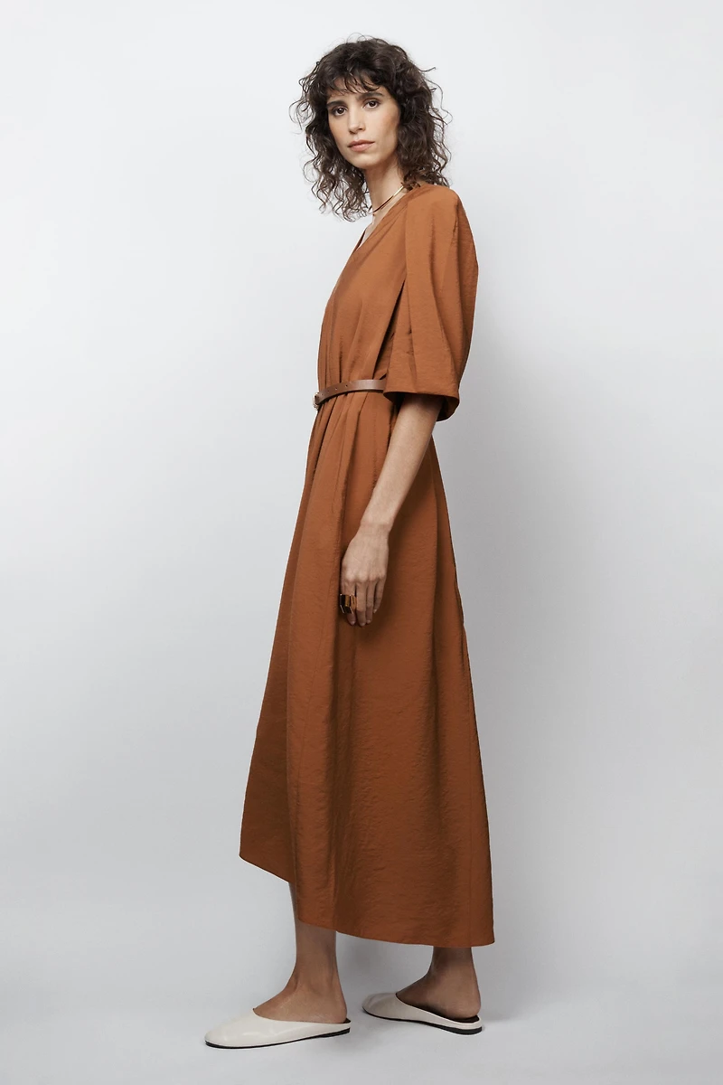 ZW COLLECTION LIMITED EDITION TEXTURED MIDI DRESS