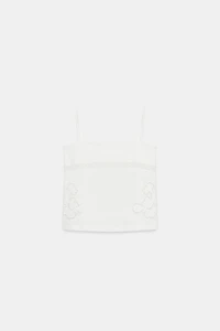 EMBROIDERED TOP