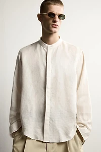100% LINEN RELAXED FIT SHIRT