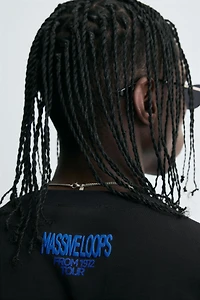 GRAPHIC TEXT T-SHIRT