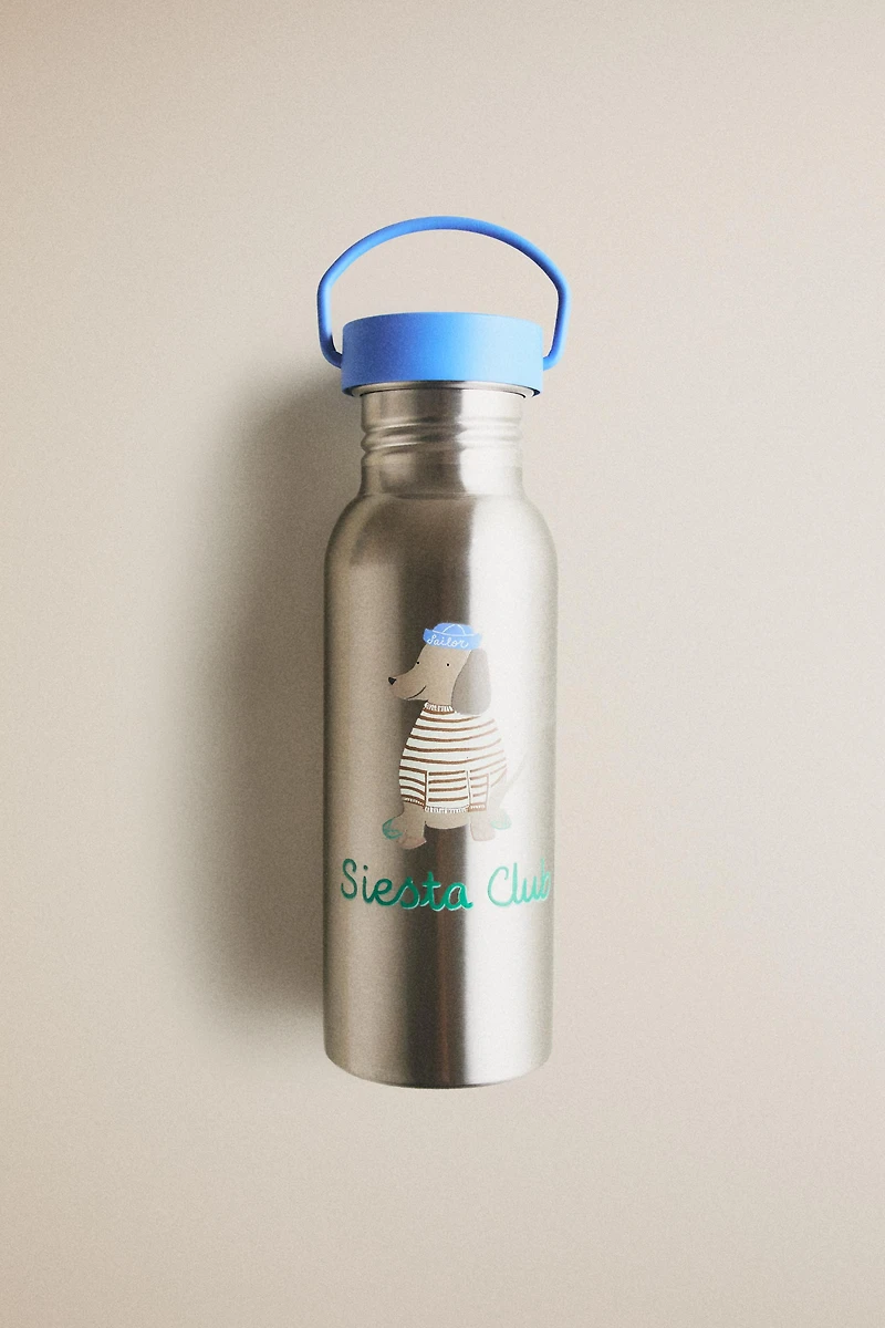 KIDS' STEEL DOG BOTTLE