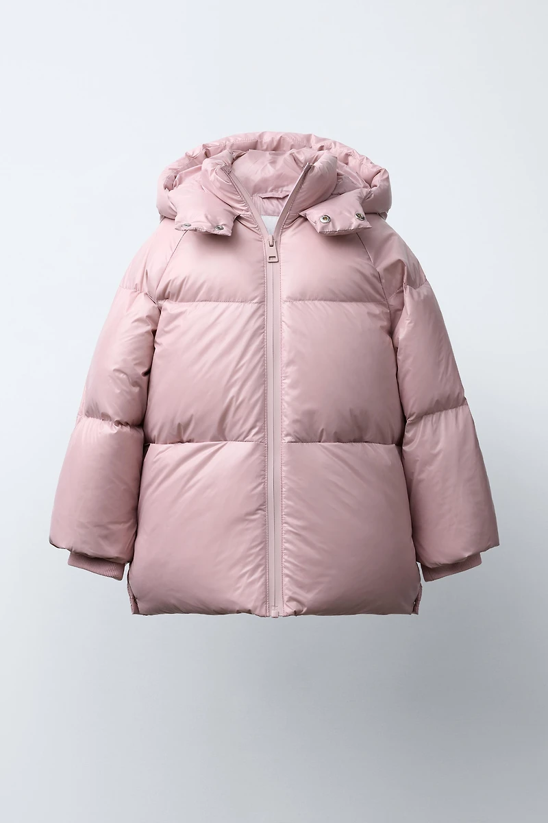 WATER REPELLENT DOWN PUFFER COAT