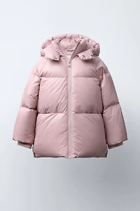 WATER REPELLENT DOWN PUFFER COAT