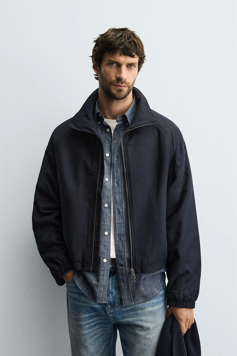 BLOUSON MATELASSÉ COUPE COURTE