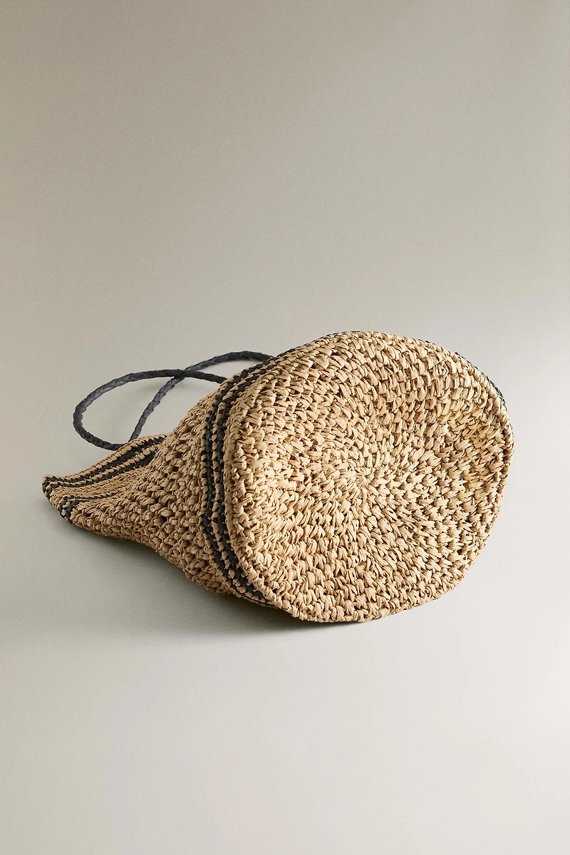 GRAND SAC CABAS EN PAPIER