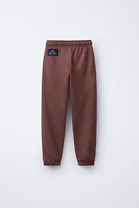EMBROIDERED NUMBER JOGGING PANTS