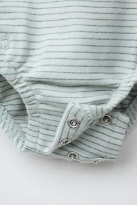 STRIPED SAORUEL BODYSUIT AND PANTS SET