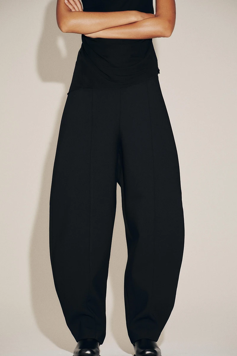 HIGH-WAISTED BALLOON PANTS