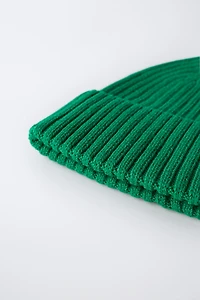 PLAIN KNIT HAT
