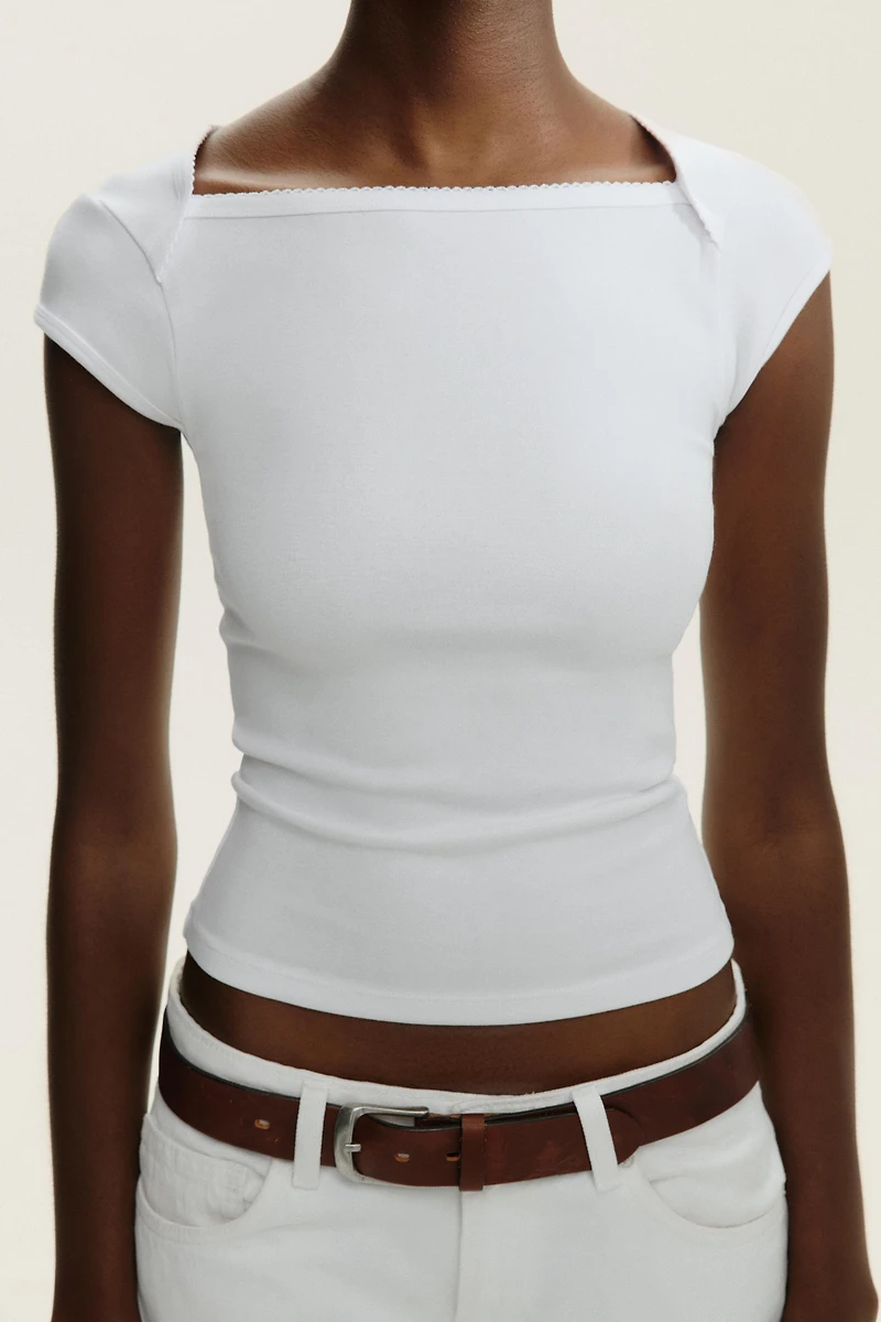 COTTON MODAL T-SHIRT
