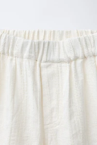 TEXTURED SHORTS