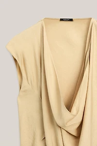 Robe midi fluide drapée - LIMITED EDITION