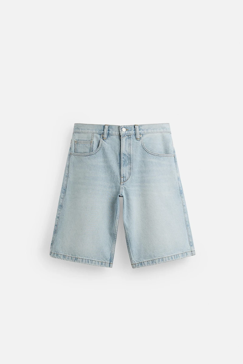 BERMUDA DENIM COUPE AMPLE