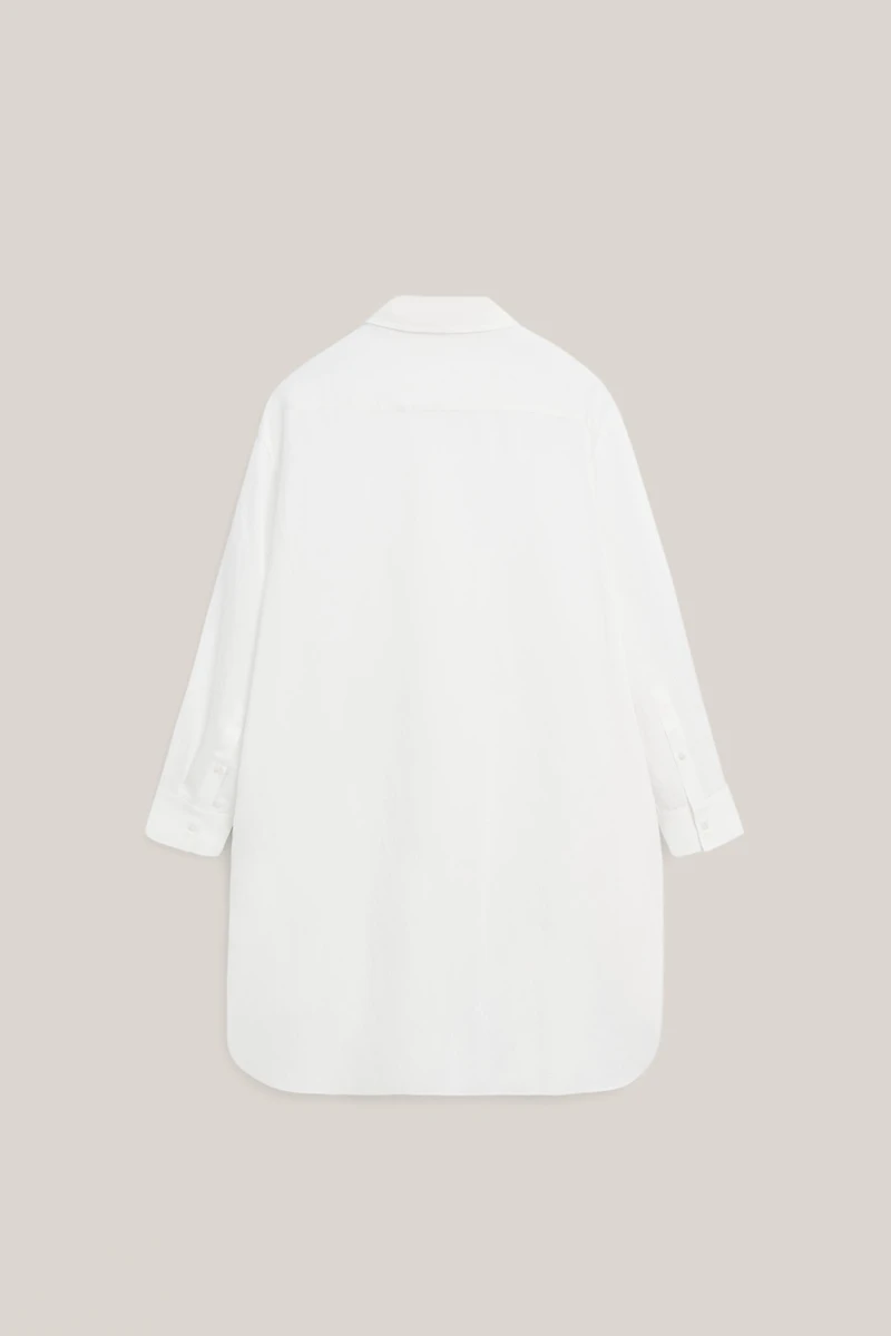 Chemise fluide longue 100 % coton - LIMITED EDITION